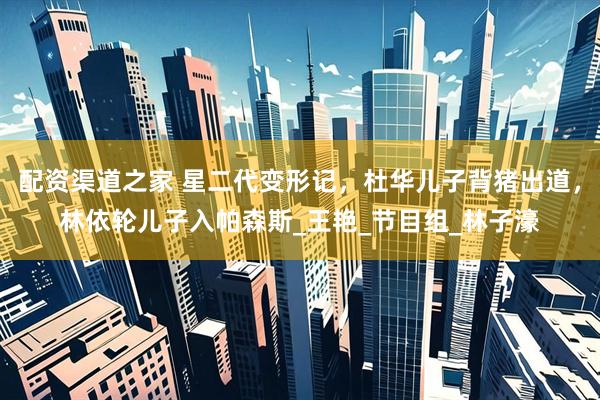 配资渠道之家 星二代变形记，杜华儿子背猪出道，林依轮儿子入帕森斯_王艳_节目组_林子濠